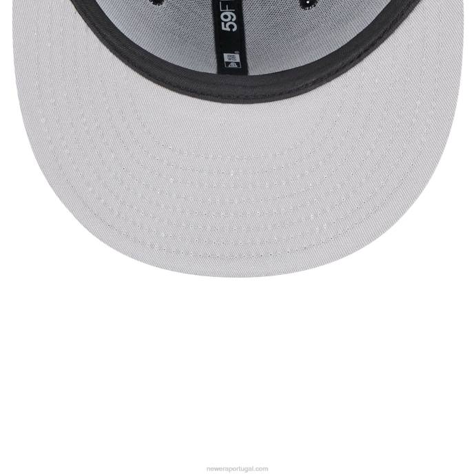 FFTN132 New Era Boné New York Yankees Planetary Black 59Fifty