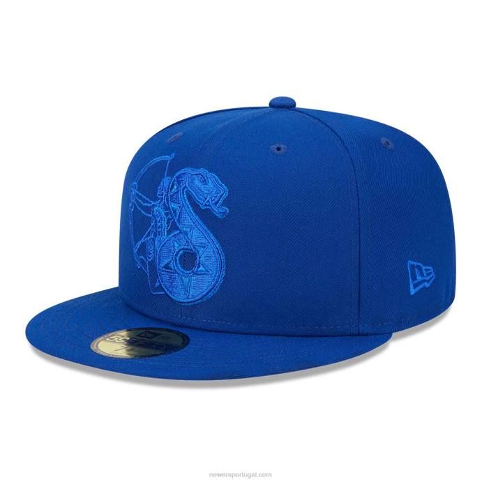 FFTN1335 New Era Boné Tucson Sidewinders Zodiac Blue 59Fifty