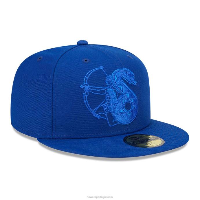 FFTN1335 New Era Boné Tucson Sidewinders Zodiac Blue 59Fifty