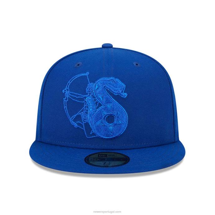 FFTN1335 New Era Boné Tucson Sidewinders Zodiac Blue 59Fifty