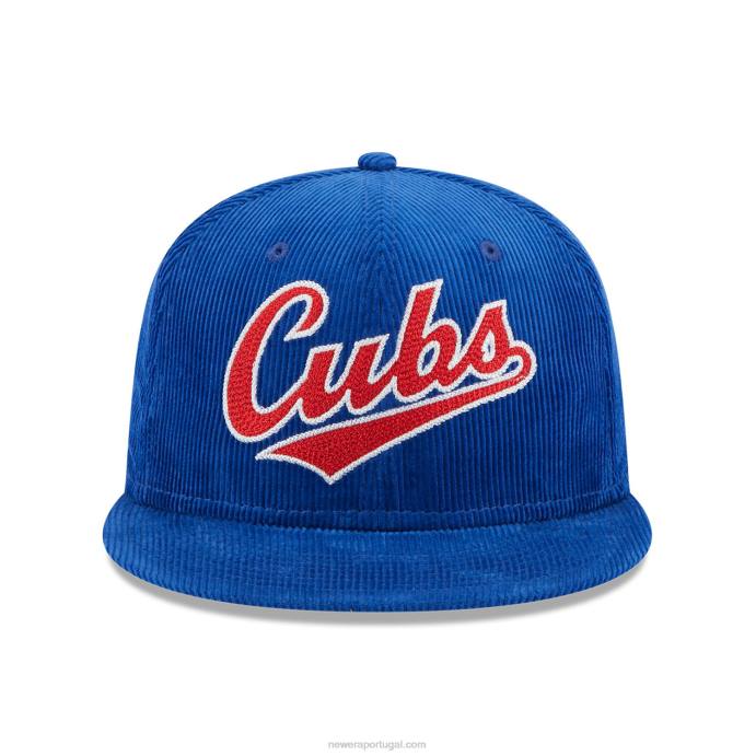 FFTN1341 New Era chicago cubs boné vintage cordão azul 59fifty