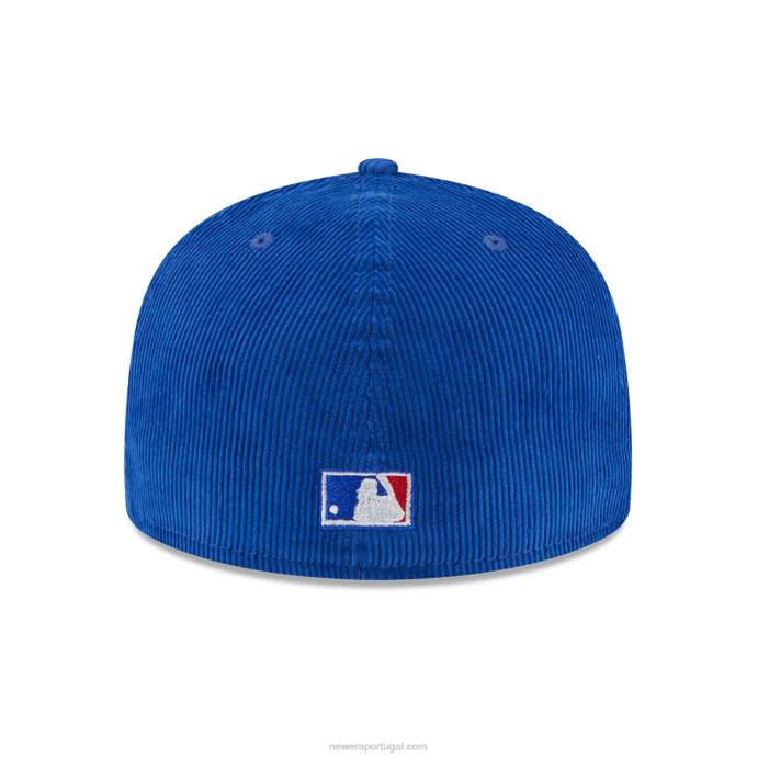 FFTN1341 New Era chicago cubs boné vintage cordão azul 59fifty