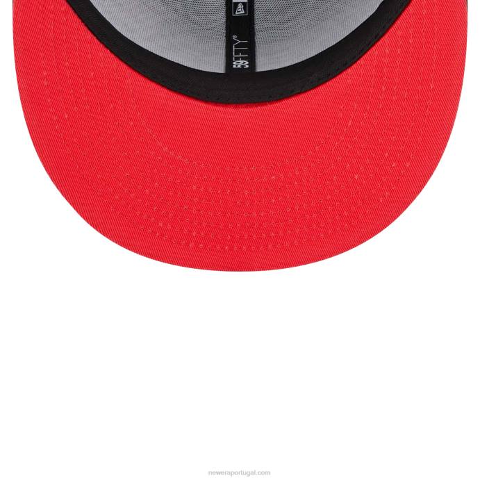 FFTN1344 New Era chicago bulls nba elements boné preto 59fifty