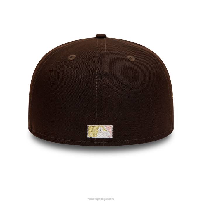 FFTN1346 New Era san diego padres 2016 all star game brown 59fifty boné justo