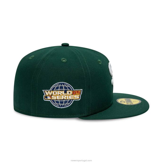 FFTN1350 New Era boné justo chicago white sox verde floresta 59fifty