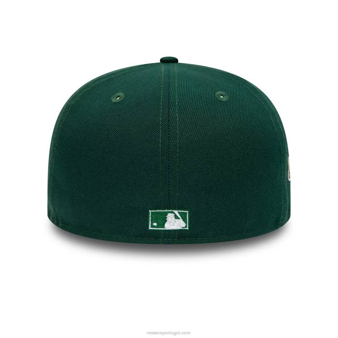 FFTN1350 New Era boné justo chicago white sox verde floresta 59fifty