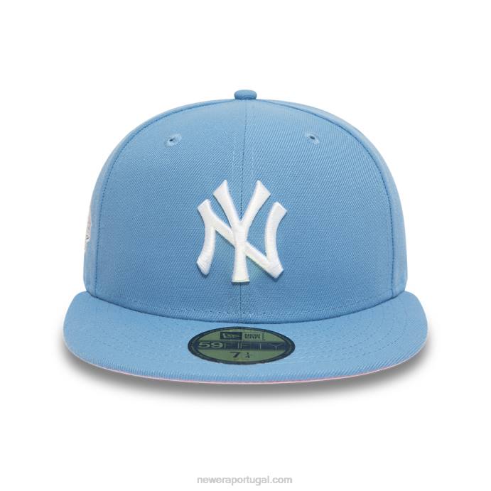 FFTN1351 New Era boné New York Yankees azul pastel 59fifty