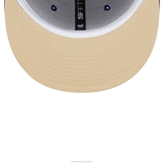 FFTN1357 New Era boné justo la dodgers Southwestern Blue 59fifty