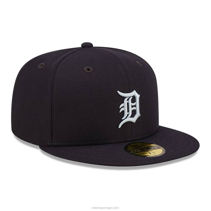 FFTN1358 New Era boné detroit tigers monocamo navy 59fifty