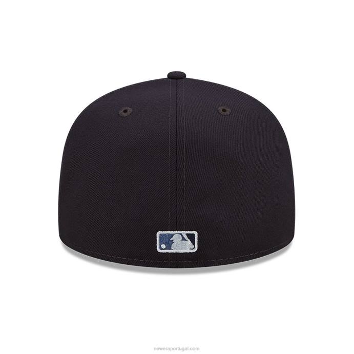FFTN1358 New Era boné detroit tigers monocamo navy 59fifty