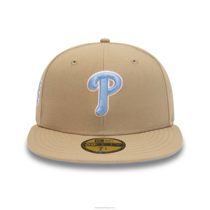 FFTN1359 New Era Philadelphia phillies 1996 all star game camel 59fifty boné ajustado