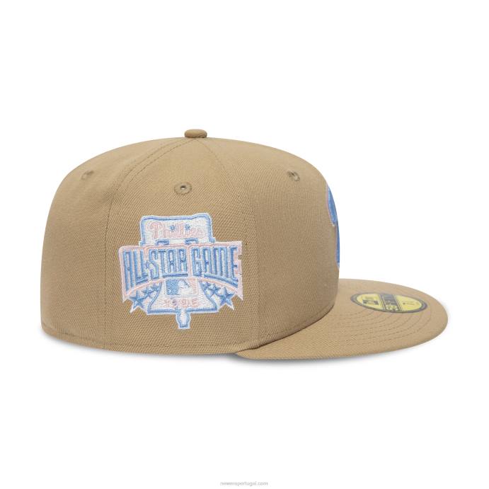 FFTN1359 New Era Philadelphia phillies 1996 all star game camel 59fifty boné ajustado