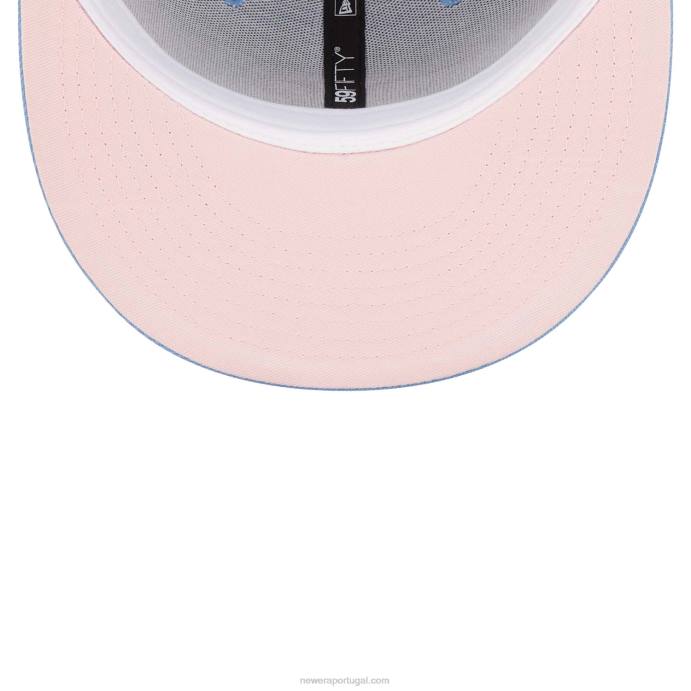 FFTN1362 New Era Boné Chicago White Sox Azul Pastel 59Fifty