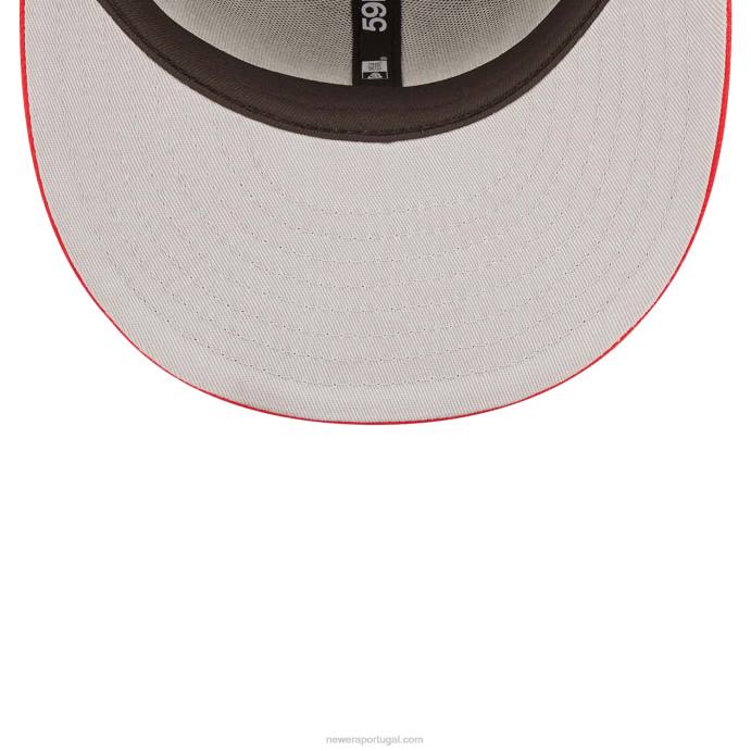 FFTN1363 New Era houston rockets nba tip off 2022 boné preto 59fifty