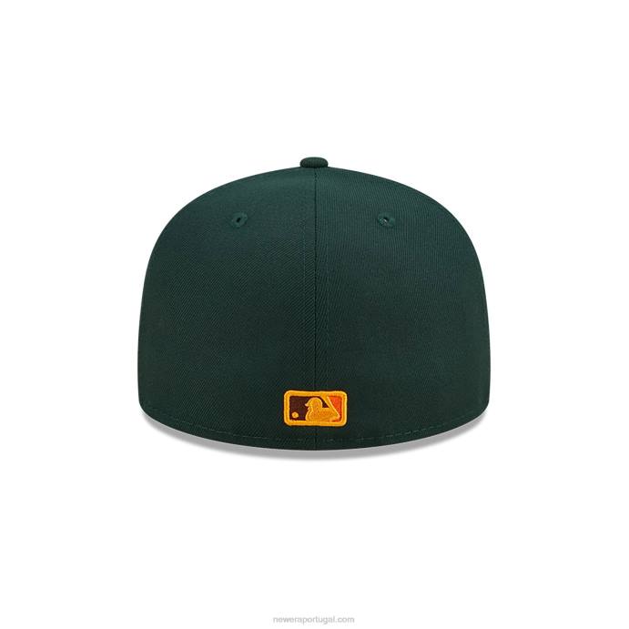 FFTN1366 New Era st. boné Louis Cardinals frondoso verde escuro 59fifty