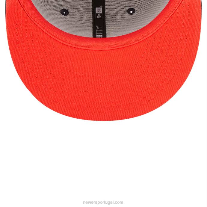 FFTN1367 New Era boton red sox infravermelho marinho 59fifty boné ajustado