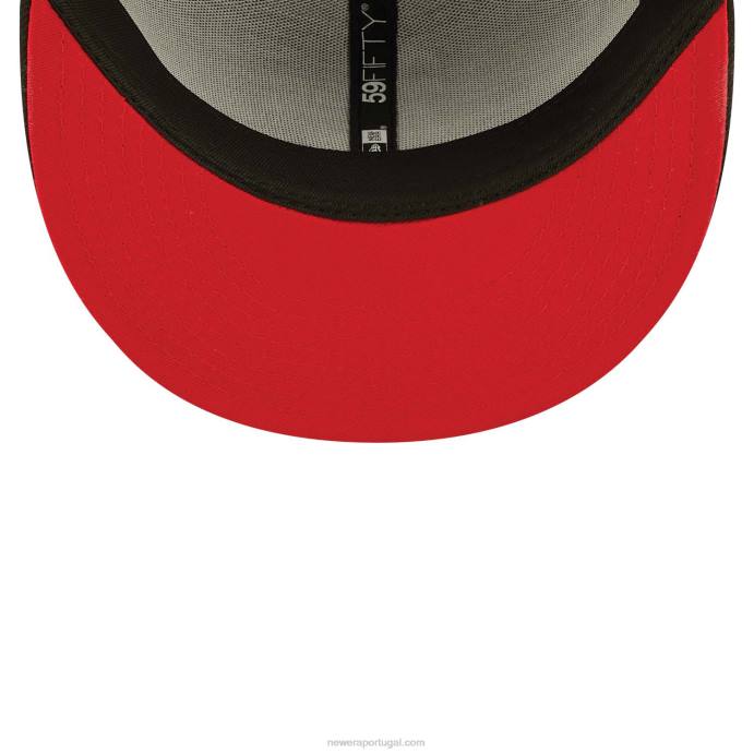 FFTN1371 New Era Boné San Francisco Giants Fruit Black 59Fifty