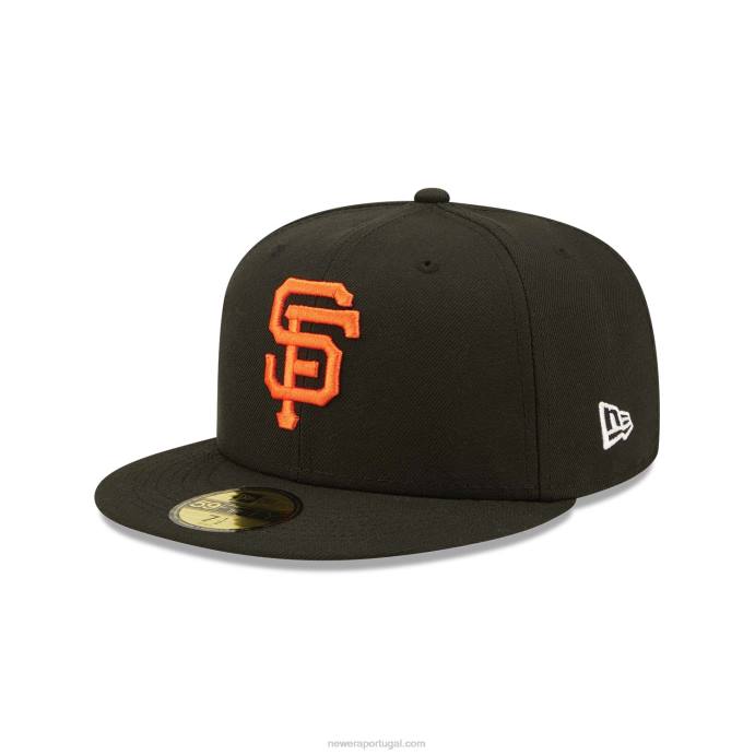 FFTN1371 New Era Boné San Francisco Giants Fruit Black 59Fifty