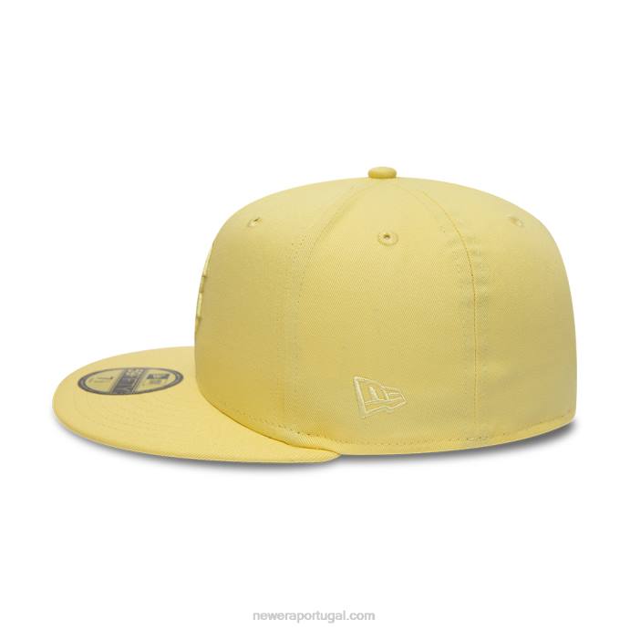FFTN1377 New Era boton red sox world series boné amarelo tonal 59fifty