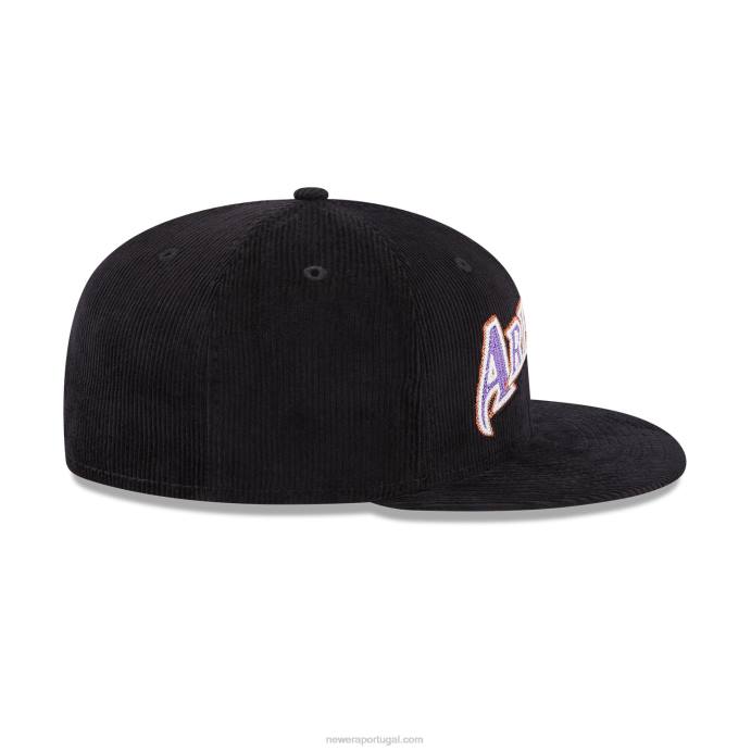 FFTN137 New Era arizona Diamondbacks boné vintage cordão preto 59fifty