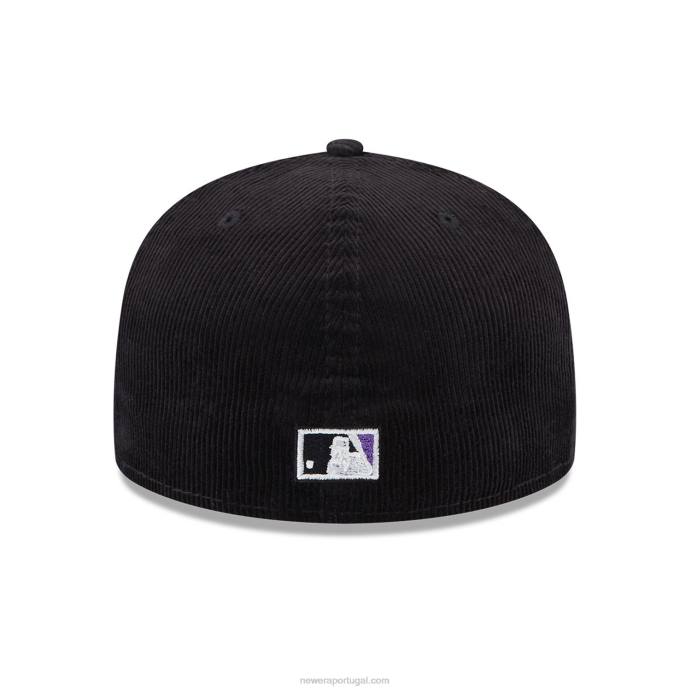 FFTN137 New Era arizona Diamondbacks boné vintage cordão preto 59fifty