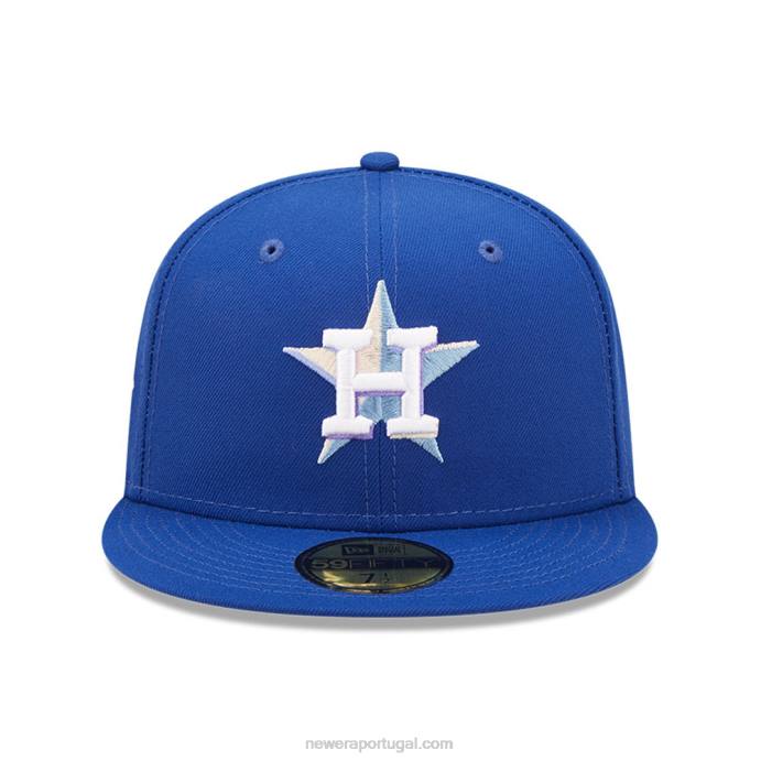 FFTN1381 New Era Boné houston astros mlb nightbreak team azul 59fifty