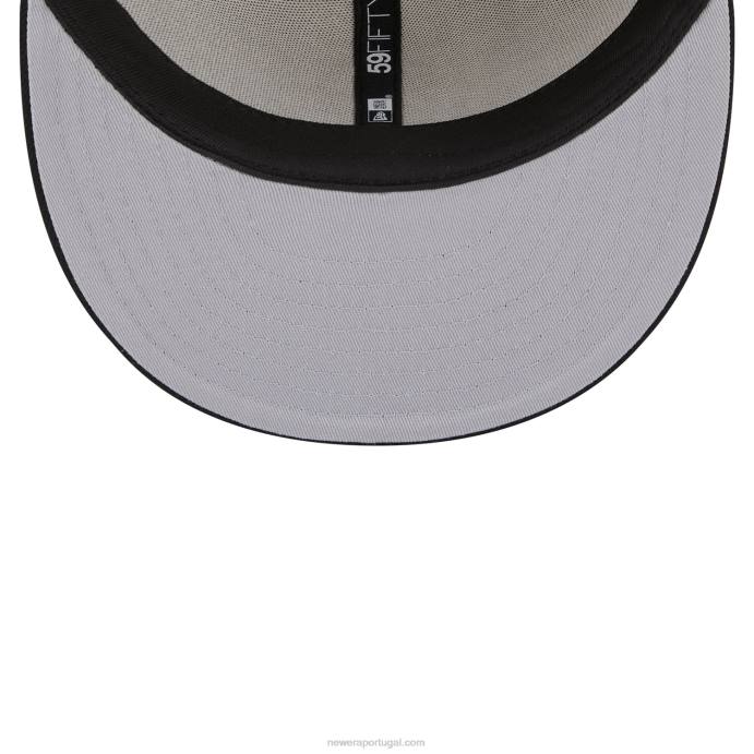 FFTN1391 New Era boston red sox varsity letter stone 59fifty boné ajustado