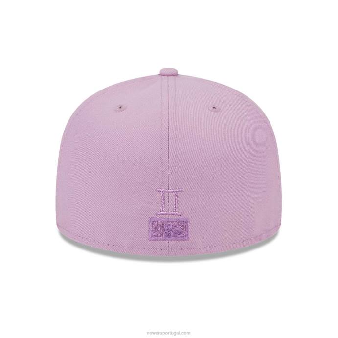 FFTN1392 New Era Boné San Francisco Giants Zodiac Purple 59Fifty