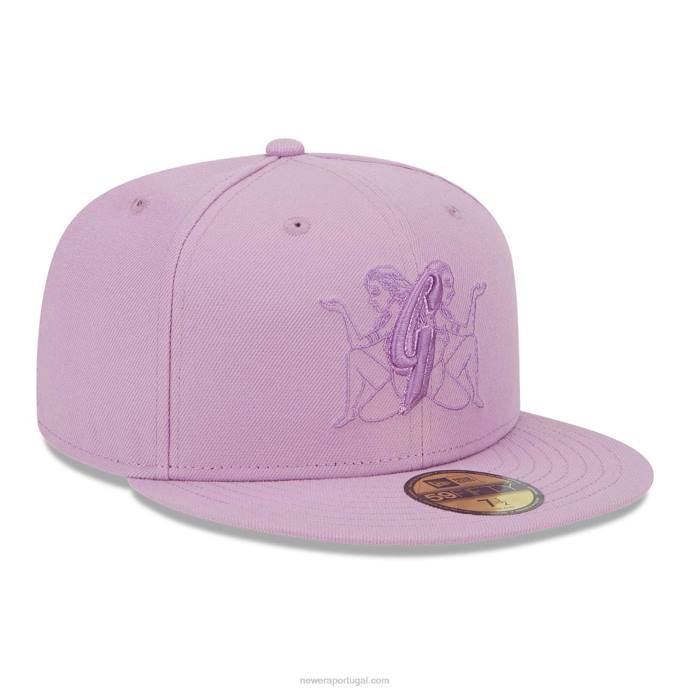 FFTN1392 New Era Boné San Francisco Giants Zodiac Purple 59Fifty