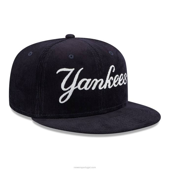 FFTN13 New Era Boné New York Yankees Vintage Cordão Navy 59Fifty