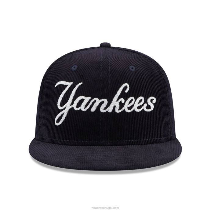 FFTN13 New Era Boné New York Yankees Vintage Cordão Navy 59Fifty