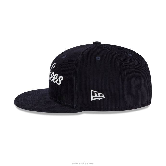 FFTN13 New Era Boné New York Yankees Vintage Cordão Navy 59Fifty