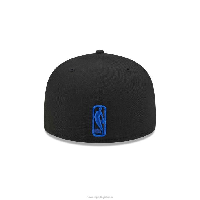 FFTN1400 New Era detroitpistons nba elements boné preto 59fifty
