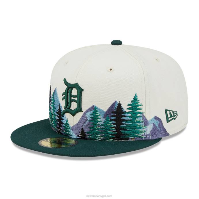 FFTN1403 New Era detroit tigers ao ar livre branco 59fifty equipado