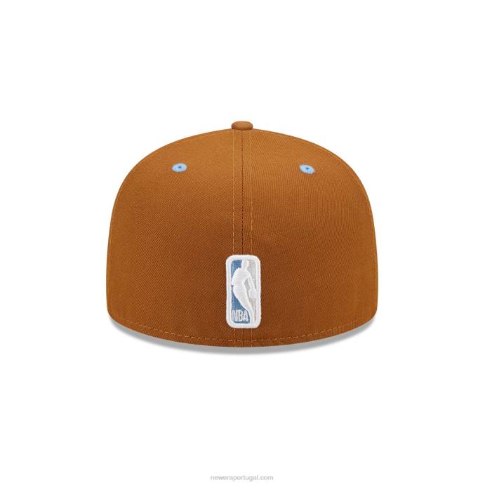 FFTN1404 New Era boné la lakers chocolate quente 59fifty