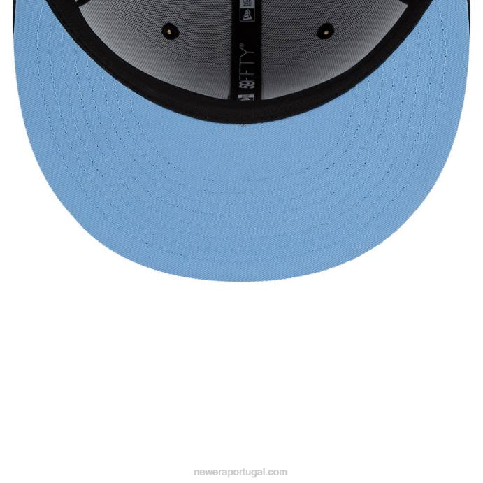 FFTN1406 New Era boné chicago white sox mlb team fire black 59fifty