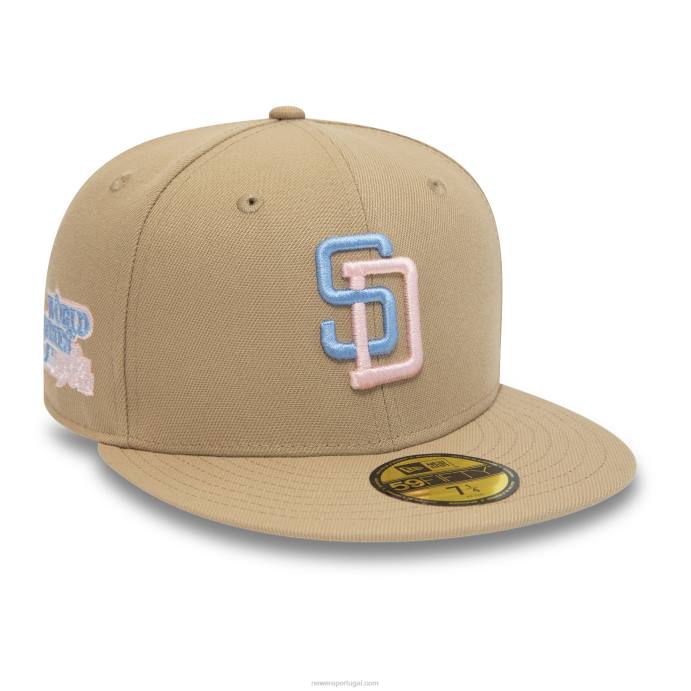 FFTN1413 New Era boné san diego padres 1984 world series camel 59fifty
