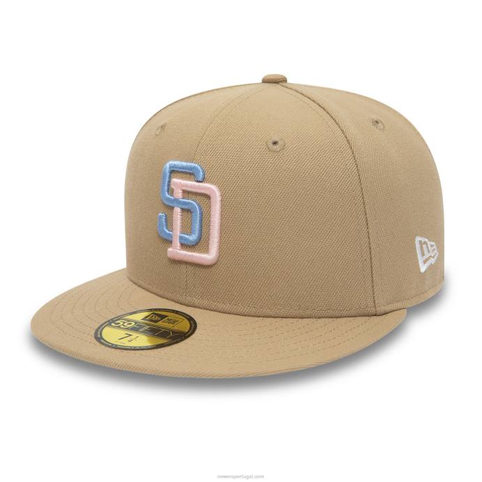 FFTN1413 New Era boné san diego padres 1984 world series camel 59fifty