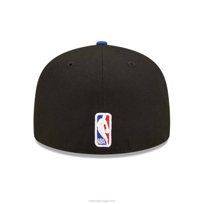 FFTN1415 New Era New York Knicks NBA Tip Off 2022 Boné Preto 59Fifty