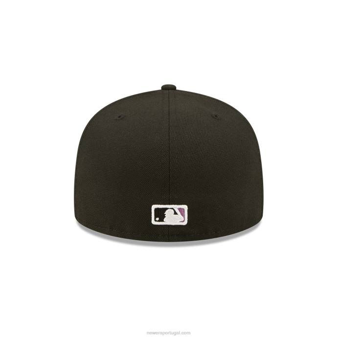 FFTN1420 New Era boné toronto blue jays fruit black 59fifty