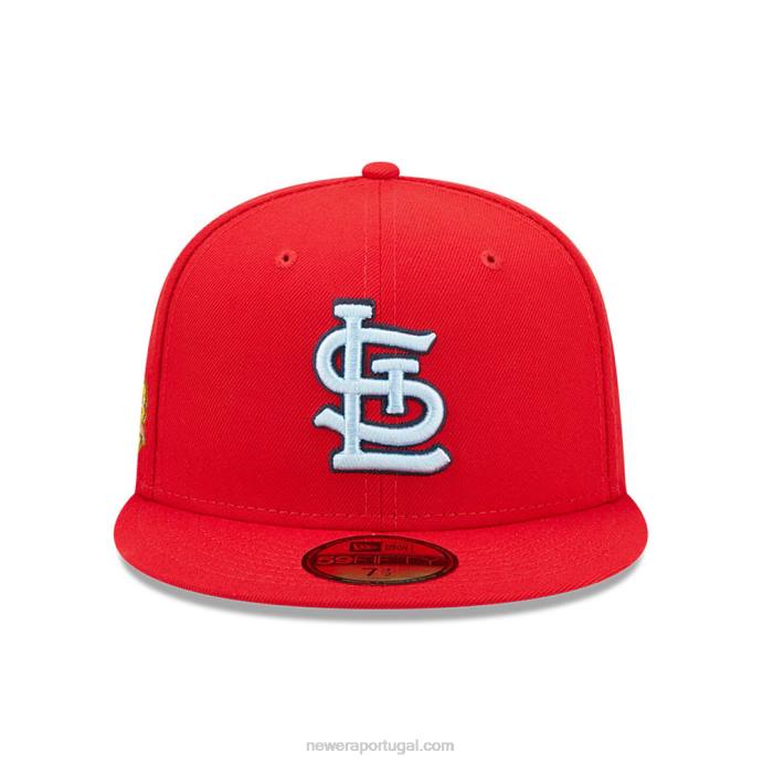 FFTN1425 New Era st. boné justo louis cardinals mlb cloud red 59fifty