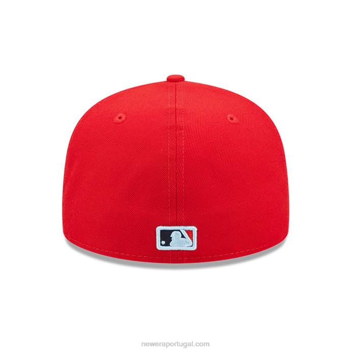 FFTN1425 New Era st. boné justo louis cardinals mlb cloud red 59fifty
