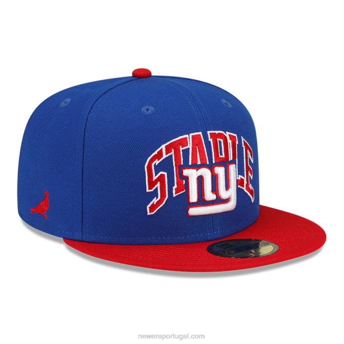 FFTN1426 New Era New York Giants X Staple Blue Boné 59Fifty