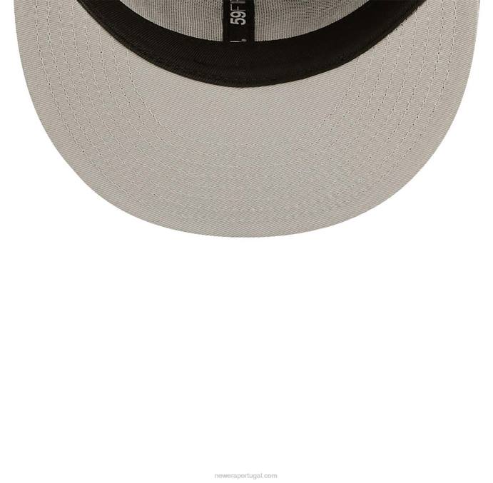 FFTN1428 New Era oakland atletismo mlb luz solar pop verde escuro boné 59fifty