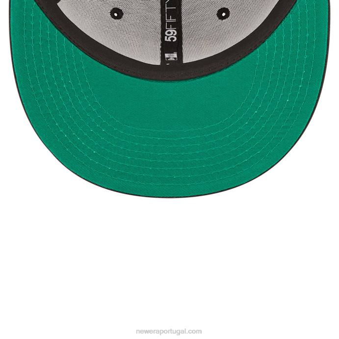 FFTN1430 New Era boné la dodgers mlb prismatic preto 59fifty