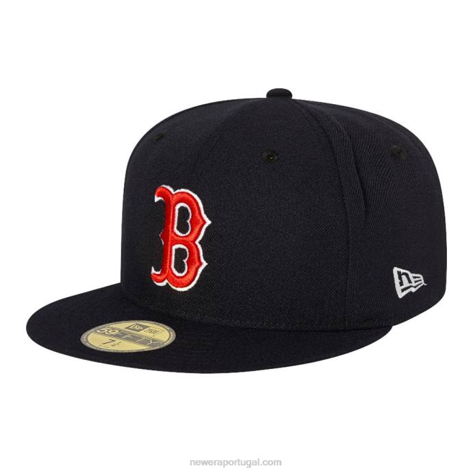 FFTN1431 New Era boston red sox autêntico no jogo de campo boné da marinha 59fifty