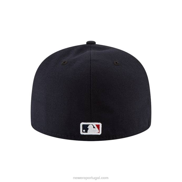 FFTN1431 New Era boston red sox autêntico no jogo de campo boné da marinha 59fifty