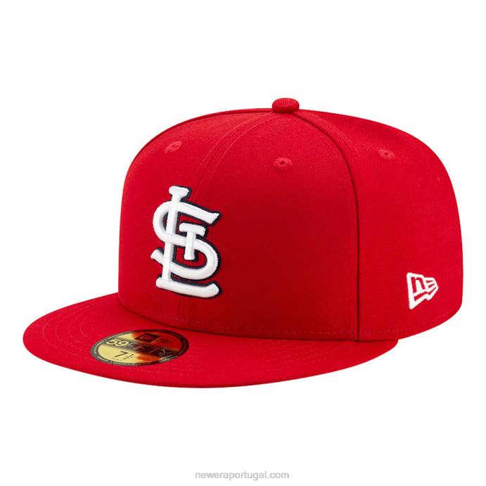 FFTN1434 New Era st. louis cardeals autêntico no jogo de campo red 59fifty cap
