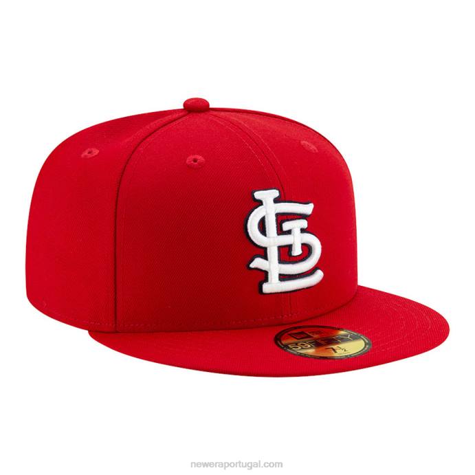 FFTN1434 New Era st. louis cardeals autêntico no jogo de campo red 59fifty cap