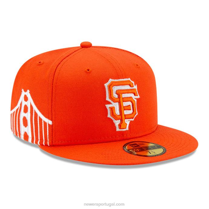 FFTN1435 New Era San Francisco Giants MLB City Connect Orange 59 Fifty Cap